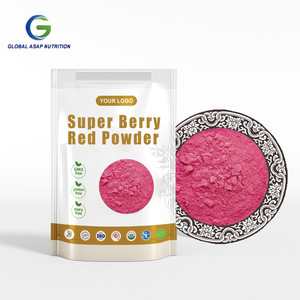 फूड ग्रेड सुपर फूड रेड मिश्रण पाउडर के पूरक कार्बनिक 8 प्रकार के सुपर बेरी मिश्रण पाउडर - Product Image 2