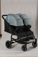 Poussette double pour bébé Poussette pour jumeaux Système de voyage pour poussette pour bébé