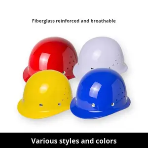 LX ABS موقع البناء بمعيار وطني على شكل حرف V قبعة واقية صلبة صيفية جيدة التهوية قبعات صلبة سميكة - Product Image 2