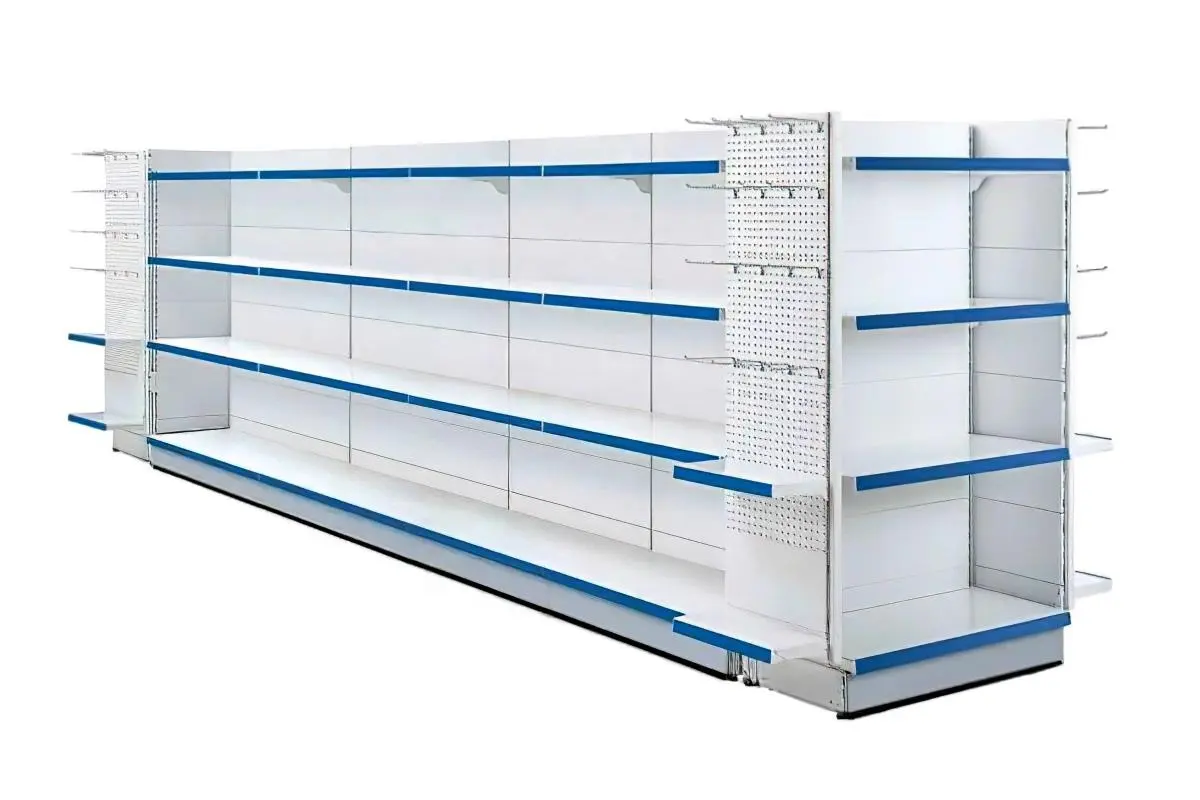 Customized Supermarket Iron Dry food rack and shelf