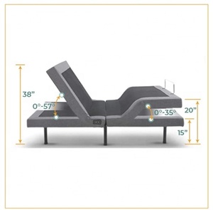 Base de cama de metal ajustable de 15 USD para el mercado de EE. UU. - Product Image 3