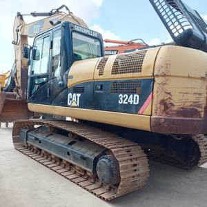 Maquinaria Usada para Movimiento de Tierras Cat 324D, Excavadora de Orugas de 24 Toneladas de Gran Potencia, CAT 324D 324D2 324E de Segunda Mano en Stock para la Venta - Product Image 1