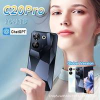 Smartphone 5G C20pro à écran 7,3 pouces, 50MP+108MP, 16 Go+1 To de mémoire, téléphone Android à grande capacité de stockage, vente chaude