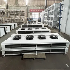 OEM ODM kipas industri Evaporator pemasangan pada dinding mesin pendingin udara manufaktur untuk penyimpanan ruangan dingin