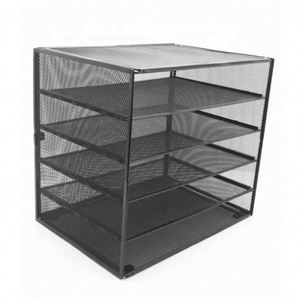 Organisateur de bureau en maille à 5 compartiments pour trier les papiers, de qualité supérieure - Product Image 2