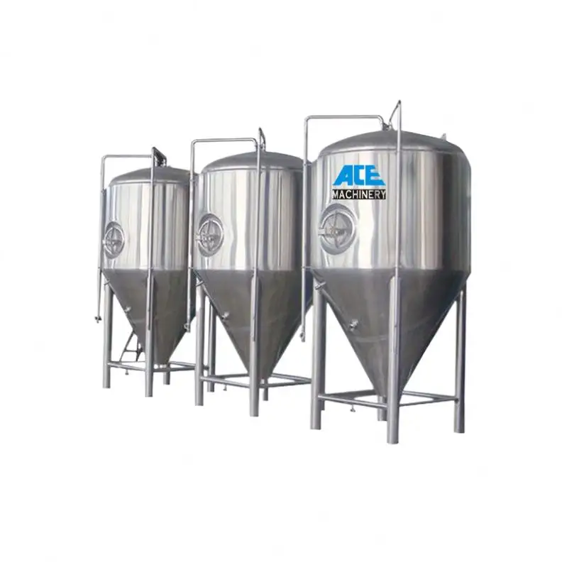 Ace 2000L 20Hl isolierter einzelverpackter gekühlter konischer Fermentations-Mikrobrauerei zu verkaufen