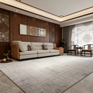 Alfombra Tejida Wilton de Alta Gama, Elegante, de Color Neutro, para Decoración del Hogar - Product Image 1