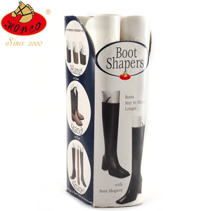 부츠 셰이퍼 OEM 향상된 컴포트 핏 플라스틱 조절 가능한 무릎 높은 부츠 들것 주름 방지 내구성 신발 나무 긴 - Product Image 6