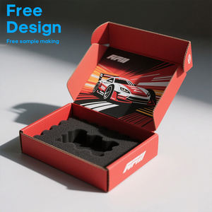 Boîte d'expédition en carton ondulé avec logo personnalisé en gros Boîte <span class=keywords><strong>de</strong></span> papier d'expédition en carton recyclé pour les entreprises ou les collations Échantillon gratuit - Product Image 1