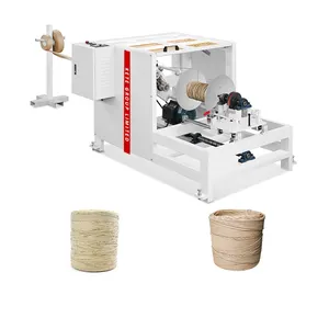 Twisted Paper Rope Handle Making Machine With Rope Making Rewinder Function For Twisted Paper Bag Handle Making Machine