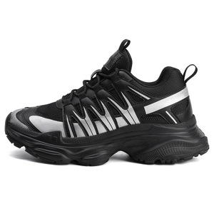 Baskets décontractées homme printemps-été respirantes basses grande taille avec talonnette invisible rehaussante et semelle épaisse style Dad Shoes - Product Image 6
