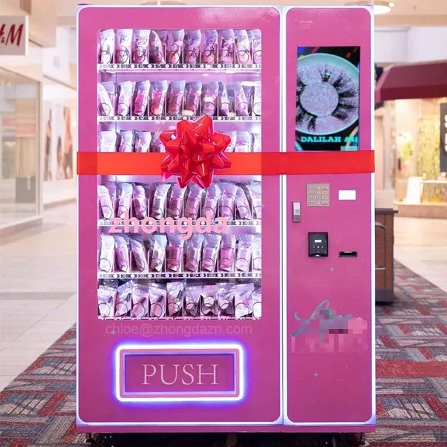 Export Europe Popular Large Capacity 21.5in Touch Screen Beauty Product Vending Machines for Sale