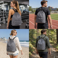 Sac à dos de voyage extérieur personnalisé pour la natation et l'entraînement Sacs de fitness à dos souple Sac de sport d'été Sac de sport étanche