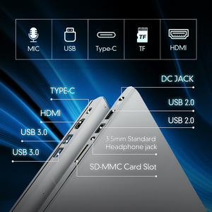 New 15.6 "Intel Core i7 máy tính xách tay máy tính, I7 máy tính xách tay với 16GB RAM 512GB SSD Win10 OS với giấy phép, Sur mặt Pro máy tính bảng - Product Image 2