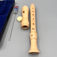 Teaching Recommendation soprano Eight Hole Three-stage Wood Recorder German / British Musical Instrument for All People
