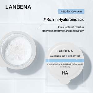 Masque facial de nuit LANBENA, vitamine C, blanchissant, rétinol, anti-âge, élimination de l'acné, hydratant - Product Image 6