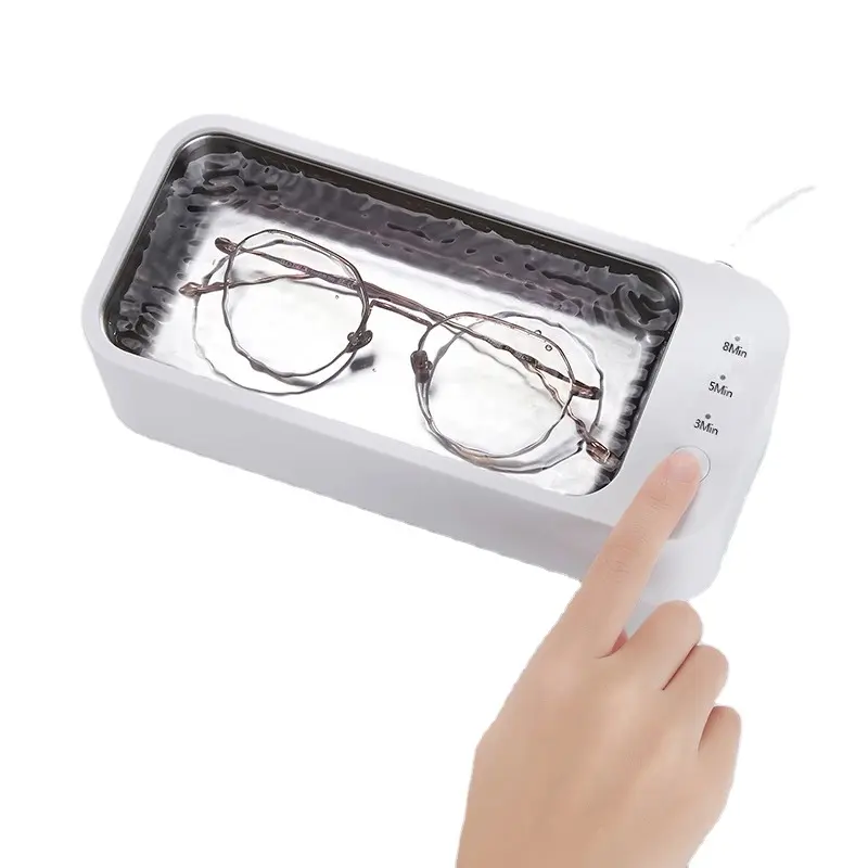 Nettoyeur de lentilles de contact à ultrasons UV portable petit nettoyeur à ultrasons nettoyeur à ultrasons bijoux