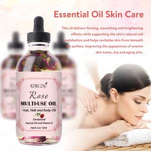 Private Label Boby idratante olio floreale con petalo rosa camomilla ecualipto giorno e notte per la cura della pelle morbida e lucida - Product Image 5