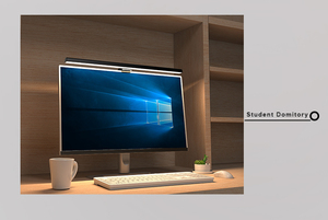 Smart Home LED Screen <b>Light</b> Bar Touch Control Stepless Dimming Timer Night <b>Lights</b> Ultra-thin Straight Screen Office Use - Product Image 4