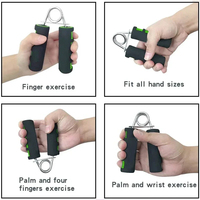Fortalecedor de antebrazo de resorte portátil expansor carpiano deporte músculo entrenador dedo fuerza ejercitador de potencia agarre de mano brazos de esponja