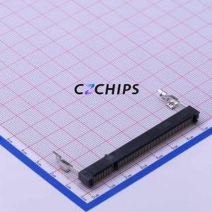 1473005-4 Memory Module Connector (DDR) SMD,P=0.6mm,Horizontal Mount Connector - Product Image 1