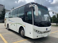 Autocar de luxe Sunlong à conduite à droite, moteur diesel, conforme à la norme d'émission Euro 3, autocar de passagers Sunlong, 32 places