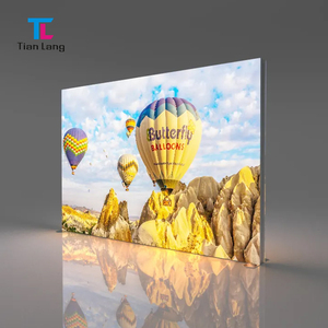 TianLang Factory Outlet Round <b>Corner</b> Magnetic <b>Light</b> Box Display <b>LED</b> Frame Display Advertising <b>Light</b> Box - Product Image 1