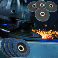 Disque à lamelles abrasif en zircone OEM 115 mm, haute dureté, pour le traitement de l'acier inoxydable, le meulage de soudure, outils abrasifs