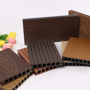 Impermeable NUEVA CUBIERTA DE WPC estilo europeo tablero de madera compuesto material de <span class=keywords><strong>suelo</strong></span> al aire libre para patio buen precio - Product Image 5