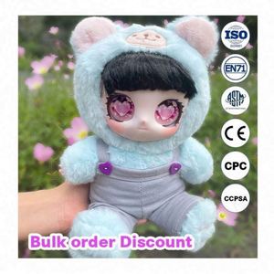 Hot Sale Cute Animal Plushie Collection Monster Series Macaron Doll One Seat Miniature <b>Vinyl</b> Stuffed Toy Mysterious Blind <b>Box</b> - Product Image 3