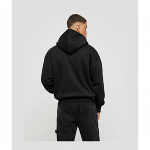 เสื้อฮู้ดแฟชั่นระบายอากาศได้ดีมีคุณภาพสูงส่งตรงจากโรงงานมีโลโก้ขนาดใหญ่ที่กำหนดเอง - Product Image 1