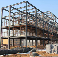 Maison modulaire préfabriquée avec structure en acier lourd pour le stockage d'équipements et l'habitation