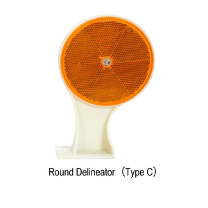 Delineateurs routiers en PU ultra-réfléchissants, réflecteurs de garde-corps robustes, marques routières toutes saisons, prismatiques haute intensité - Product Image 1