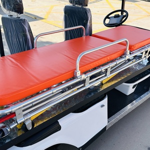 Carrello da Golf Elettrico Personalizzato per il Mercato Africano Francopone della Guinea con Barella Medica - Product Image 6