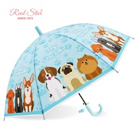 RST Chất Lượng Cao Hình Dạng Vòm Bong Bóng Tự Động Rõ Ràng Bán Buôn Dog In Tùy Chỉnh Trong Suốt Ô