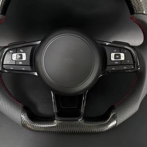 <span class=keywords><strong>Volante</strong></span> de fibra de carbono de alta calidad adecuado para Volkswagens Polo GTI Scirocco GTS GTE GLI r-line <span class=keywords><strong>Golf</strong></span> 6 Mk4 Mk5 Mk7 <span class=keywords><strong>GTD</strong></span> CC - Product Image 6