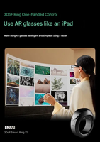 Lunettes INMO AIR 3 AR VR AI, réalité augmentée, caméra 16MP, processeur 8 cœurs, prise en charge de GPT Deepseek, écran 1080P
