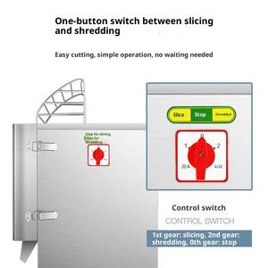 Máy thái rau củ quả điện, động cơ thay thế được, dụng cụ cắt đa năng, chức năng bào, thái, công suất 1100W, có thể điều chỉnh, dùng được cho khoai tây - Product Image 2