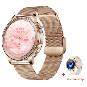 <span class=keywords><strong>Montre</strong></span> <span class=keywords><strong>connectée</strong></span> sport pour <span class=keywords><strong>femme</strong></span> V65, écran AMOLED de 1,32 pouce, appel BT, étanche IP68, <span class=keywords><strong>bracelet</strong></span> intelligent pour <span class=keywords><strong>femme</strong></span>, 250 mAh - Product Image 1