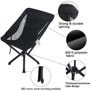 كرسي Feistel خفيف الوزن قابل للطي من الألومنيوم خارجي حسب الطلب مناسب لرحلات التخييم والشاطئ - Product Image 3