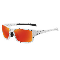 Nouvelles Lunettes de Soleil Sportives Carrées Anti-Vent 2026 en PC, Polarisées pour Cyclisme en Extérieur avec Verres UV400