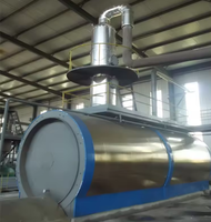 Usine de recyclage d'huiles usagées personnalisable de 100 kg à 14 T/jour, produisant du fioul diesel par distillation