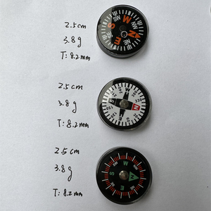 25Mm 20Mm 15Mm 10Mm Mini Nút La Bàn Di Động Cầm Tay Ngoài Trời Thể Thao Cắm Trại Đi Bộ Đường Dài Khẩn Cấp Survival La Bàn - Product Image 3