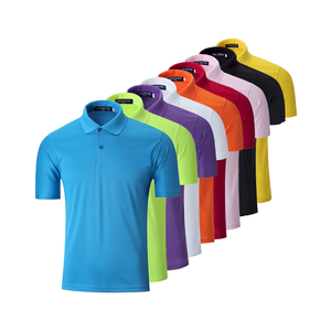 <span class=keywords><strong>Polo</strong></span> personalizado 2025 de poliéster para hombre, 100%, logotipo bordado, uniforme de trabajo liso, <span class=keywords><strong>Polo</strong></span> - Product Image 1