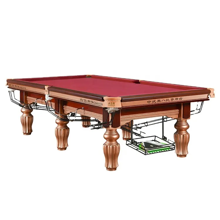 Rasson MR Sung Carom Mesa de billar Estilo billar Mesa de billar con empuñadura de taco Snooker y bolas de billar para la venta