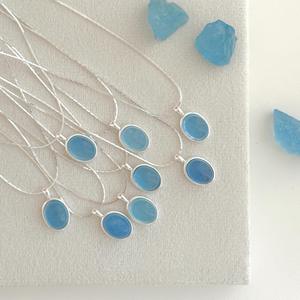 Collar con Colgante de Plata de Ley S925 para Mujer, Diseño Delicado y Lujoso, Cristal Natural, Piedra de Hibisco, Flor de Cerezo - Product Image 5