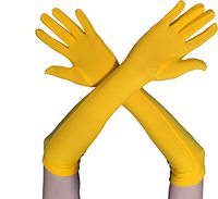 Gants longs extensibles classiques pour adultes, noirs, blancs, rouges, en satin, pour femmes, pour fêtes, bals et costumes