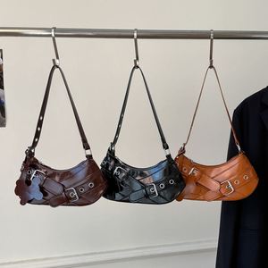 Bolso de Hombro de Piel Sintética de Diseño Moderno para Mujer, Bolso Cruzado de Lujo para Mujer - Product Image 1