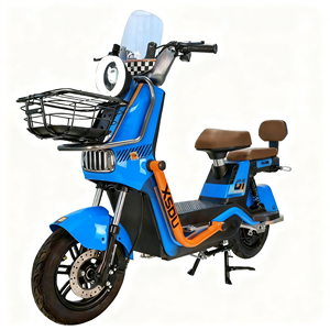 Bicicleta Eléctrica de Largo Alcance con Pantalla LCD y Batería de Plomo-Ácido, Neumáticos de 12 Pulgadas, Fábrica China, Modelo NS-650, Neumáticos de 14 Pulgadas - Product Image 5