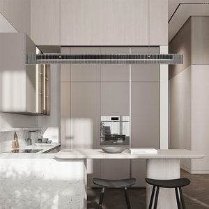 Lámpara de mesa lineal moderna, estilo <span class=keywords><strong>juvenil</strong></span> minimalista, decoración interior, candelabro de cristal de aluminio - Product Image 4